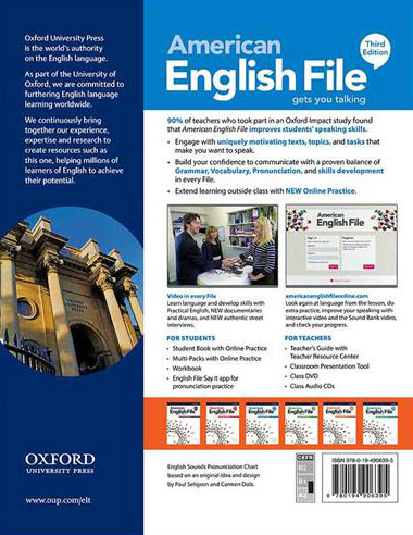 کتاب American English File 3rd 2