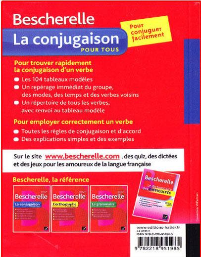 کتاب Bescherelle La conjugaison