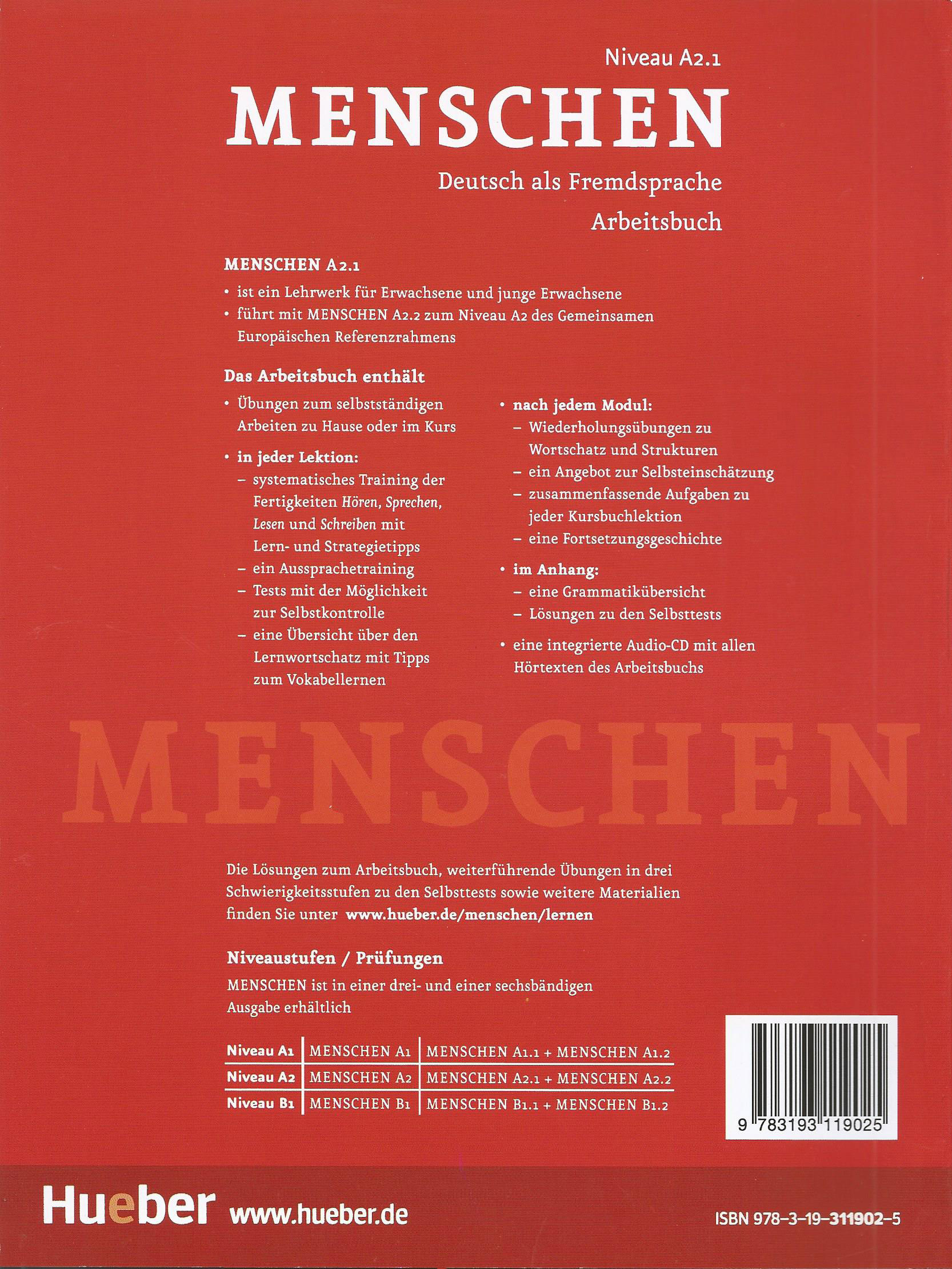 کتاب Menschen A2.1