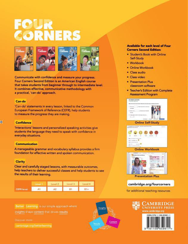 کتاب Four Corners 2nd 1