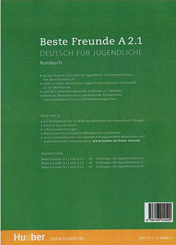 کتاب Beste Frunde A2.1