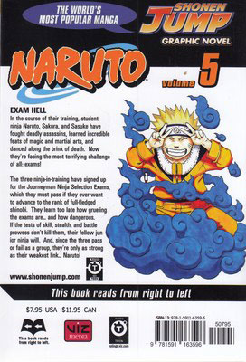 کتاب Naruto 5