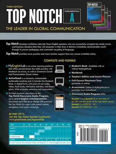 کتاب Top Notch 3rd Fundamentals A