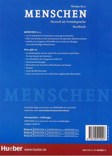 کتاب Menschen A2.2