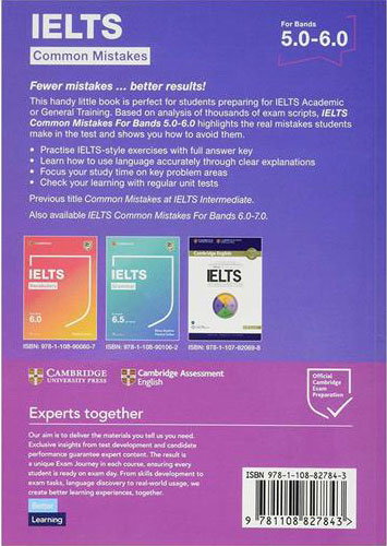 کتاب IELTS Common Mistakes For Bands 5.0-6.0