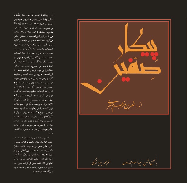  کتاب پیکار صفین