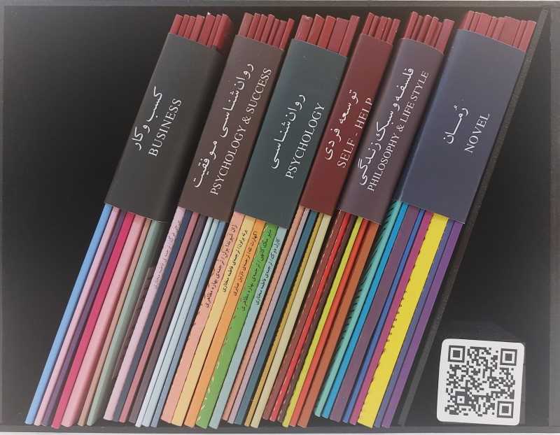  کتاب کتابخانه‌ای برای همه (مجموعه خلاصه کتاب) با قاب