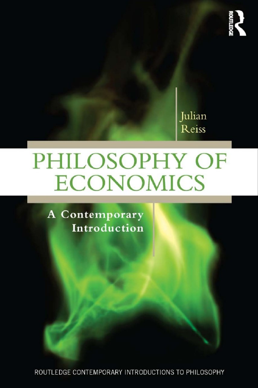  کتاب Philosophy of Economics