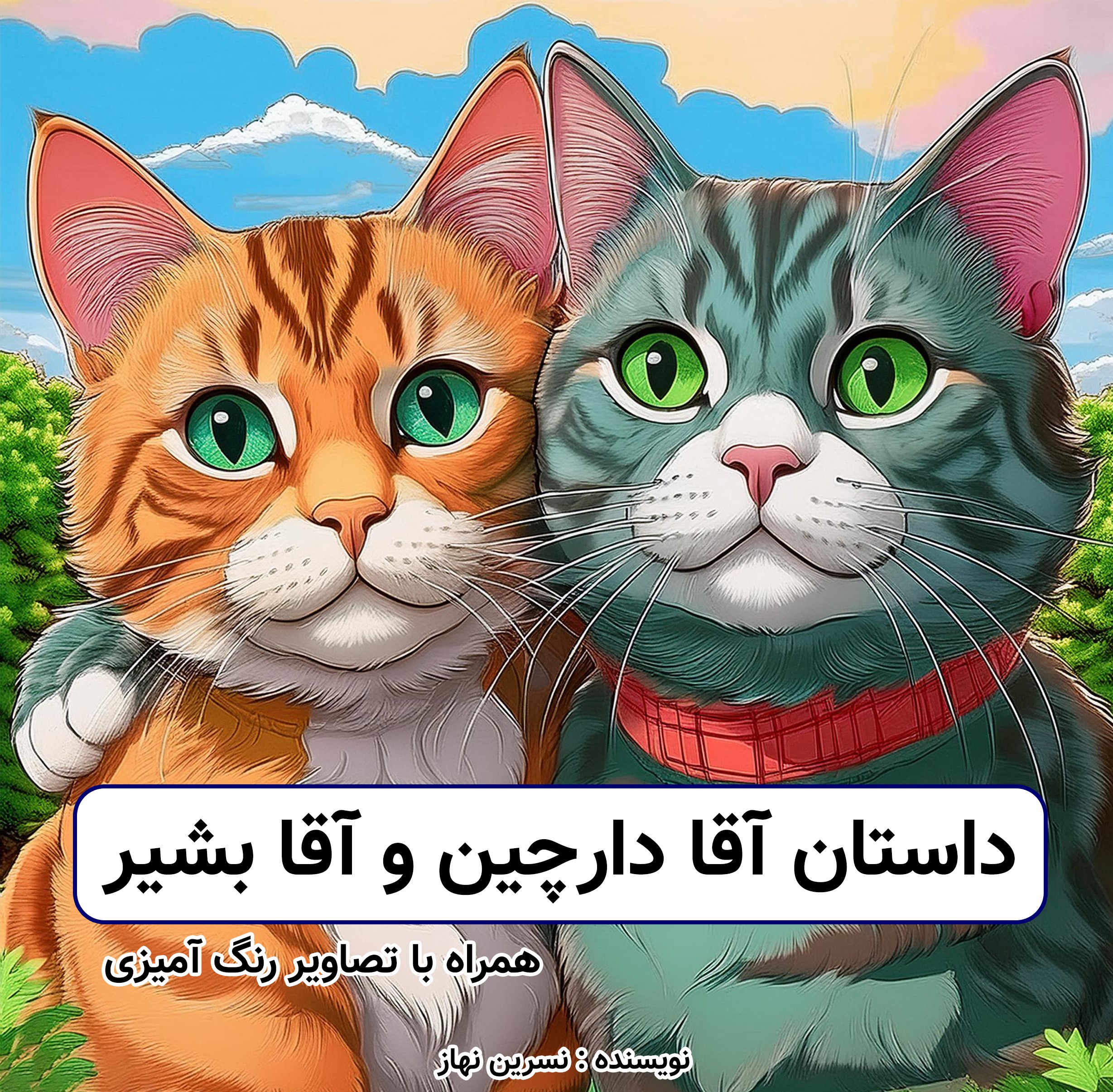  کتاب داستان آقادارچین و آقابشیر