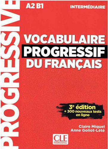  کتاب Vocabulaire Progressif Du Francais A2 B1 Intermediaire 3rd