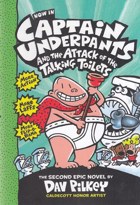  کتاب Captain Underpants 2