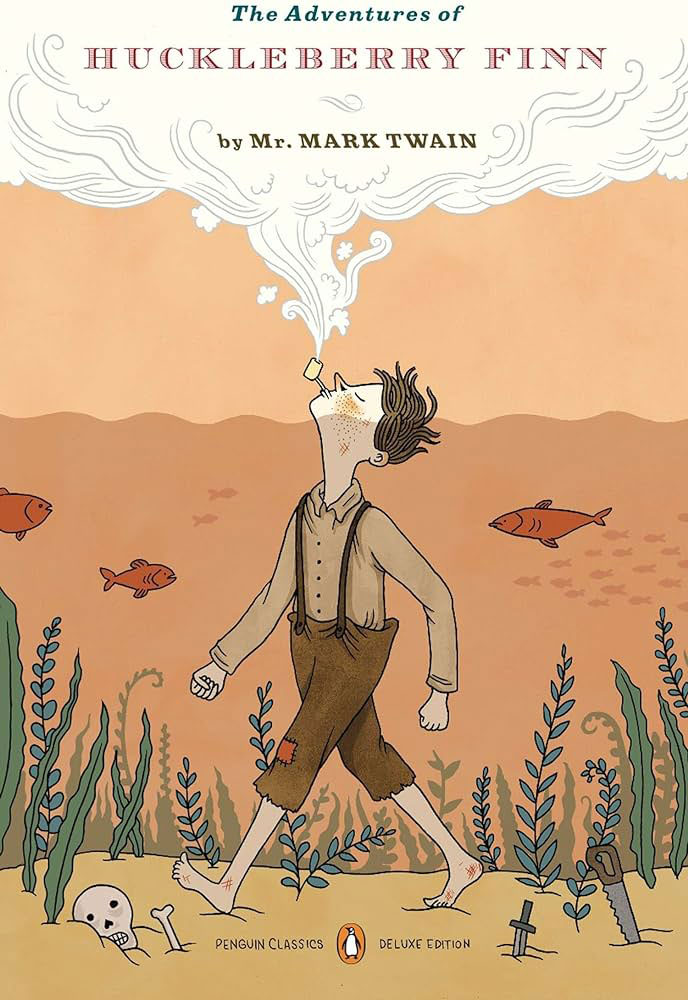  کتاب The Adventures of Huckleberry Finn