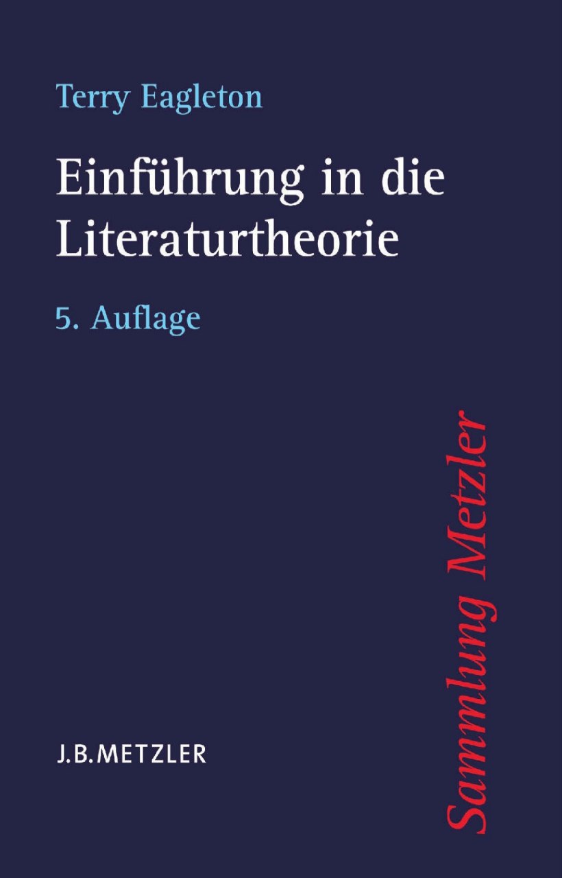  کتاب Einführung in die Literaturtheorie