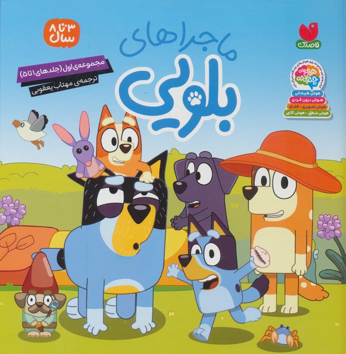 کتاب مجموعه ماجراهای بلویی 1 (جلدهای 1تا5)