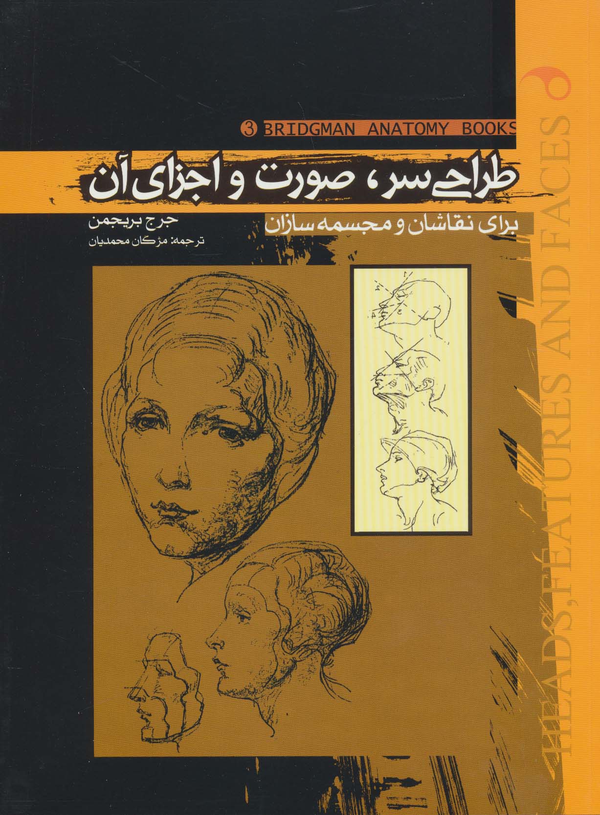  کتاب طراحی سر،صورت و اجزای آن