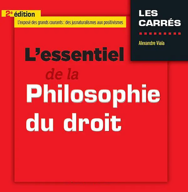  کتاب L'ESSENTIEL DE LA PH ILOSOPHIE DU DROIT