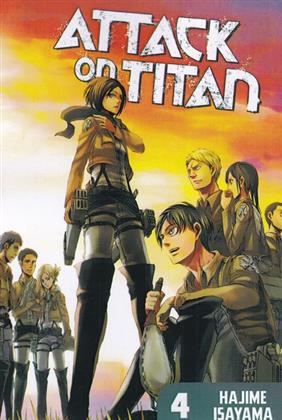 کتاب مجموعه مانگا : Attack On Titan 4