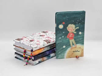 سالنامه اروپایی قدیما 1404 (فانتزی،کد R3)، (چرم)
