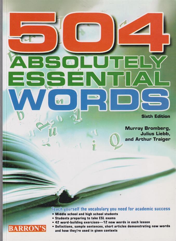 کتاب 504 Absolutely Essential Words