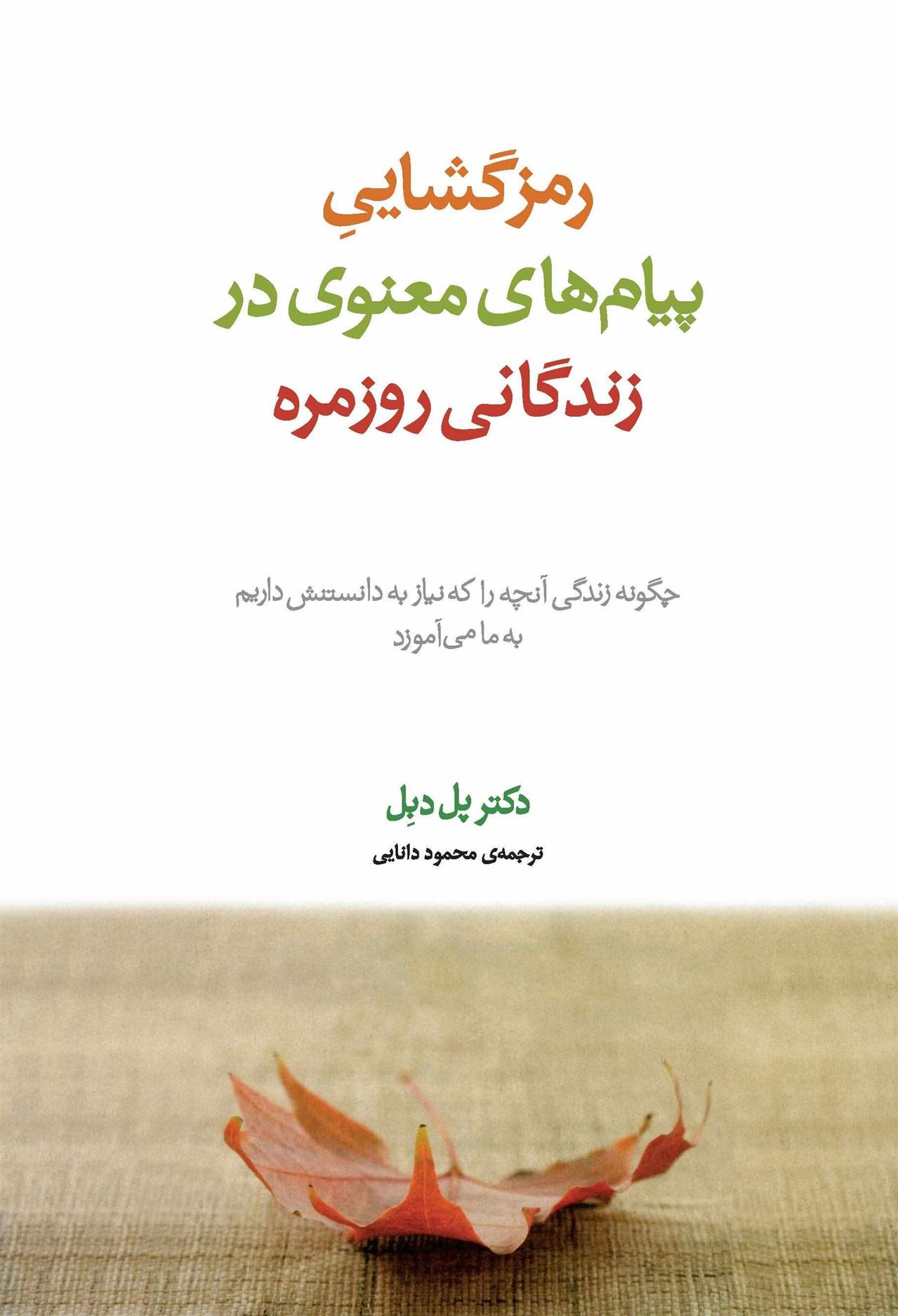 کتاب رمزگشایی پیام های معنوی در زندگانی روزمره