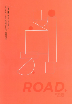 دفتر یادداشت خط دار PASSION (طرح ROAD، کد 728)