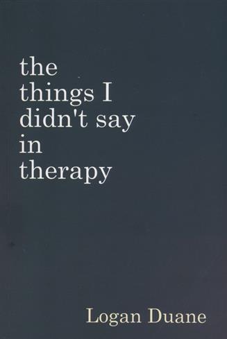 کتاب The things I didn't say in therapy;