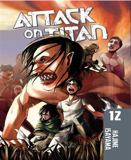 کتاب مجموعه مانگا : Attack On Titan 12