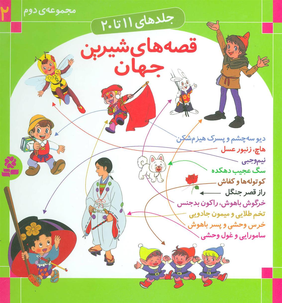 کتاب مجموعه قصه های شیرین جهان 2