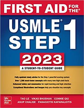 کتاب First aid for the USMLE step 1‫‭: 2023