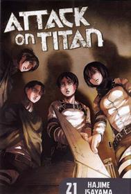 کتاب مجموعه مانگا : Attack On Titan 21;