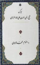 کتاب تذکره شیخ رضی الدین علی لالا غزنوی