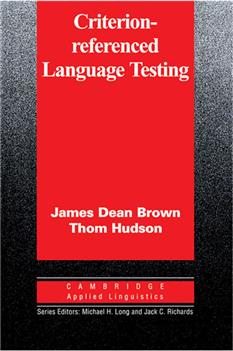 کتاب Criterion-Referenced Language Testing;