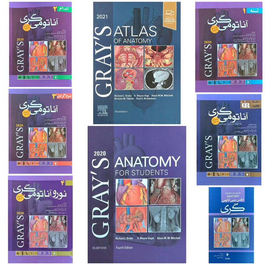 کتاب آناتومی گری
