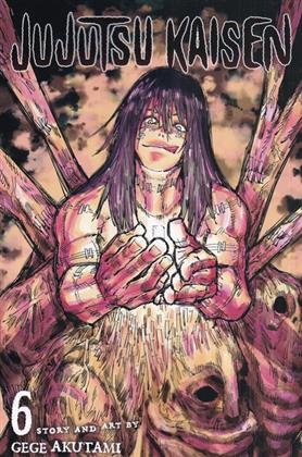 کتاب مجموعه مانگا : jujutsu kaisen 6
