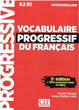 کتاب Vocabulaire Progressif Du Francais A2 B1 Intermediaire 3rd;