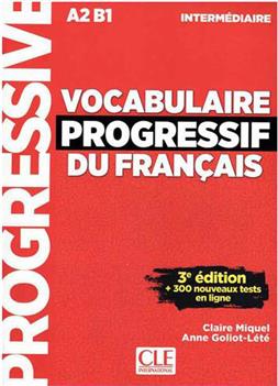 کتاب Vocabulaire Progressif Du Francais A2 B1 Intermediaire 3rd