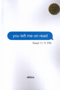 کتاب You left me on read