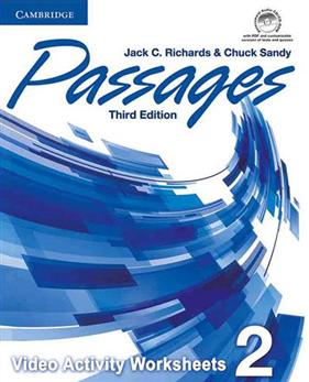 کتاب Passages 3rd 2 video Activities;