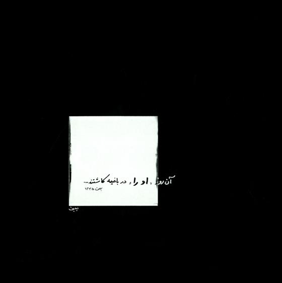 کتاب آن روز او را در باغچه کاشتند