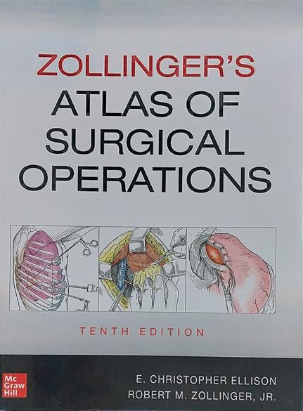 کتاب Zollinger's Atlas of Surgical Operations;