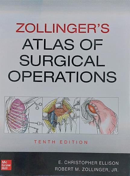 کتاب Zollinger's Atlas of Surgical Operations