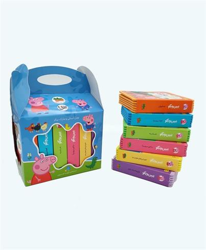مجموعه کتاب های فومی دنیای پپا (6جلدی)