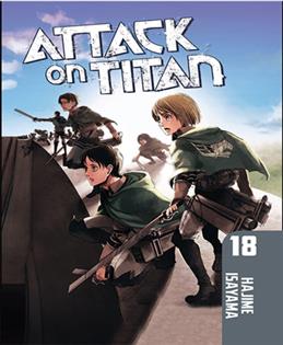 کتاب مجموعه مانگا : Attack On Titan 18;