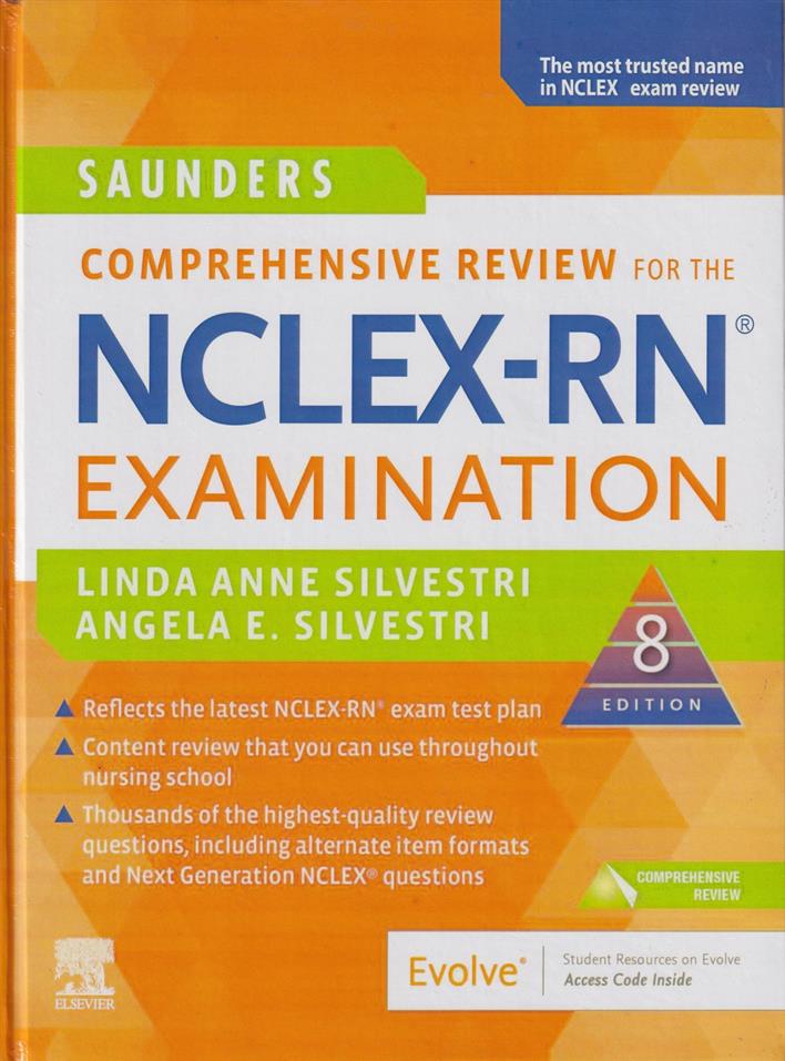 کتاب SAUNDERS COMPREHENSIVE REVIEW FOR THE NCLEX-RN 2020
