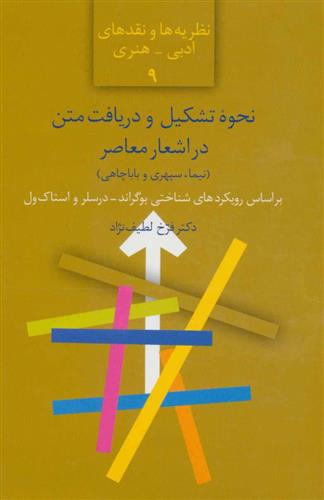 کتاب نحوه تشکیل و دریافت متن در اشعار معاصر