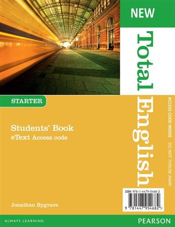 کتاب New Total English Starter