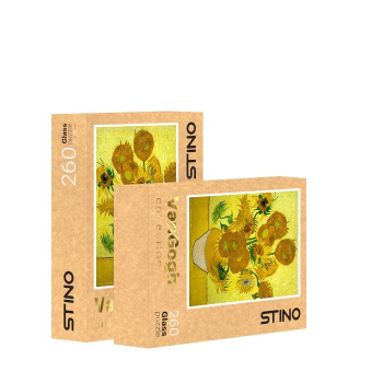 پازل شیشه ای استینو 260 تکه طرح ونگوگ (کد 12107)