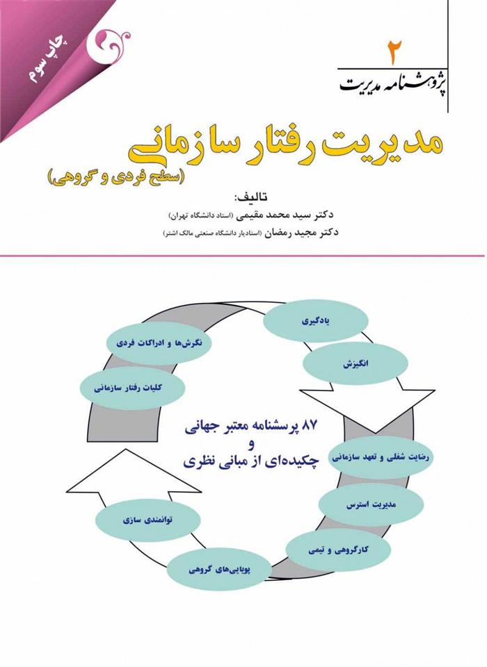 کتاب مدیریت رفتار سازمانی - سطح فردی و گروهی;