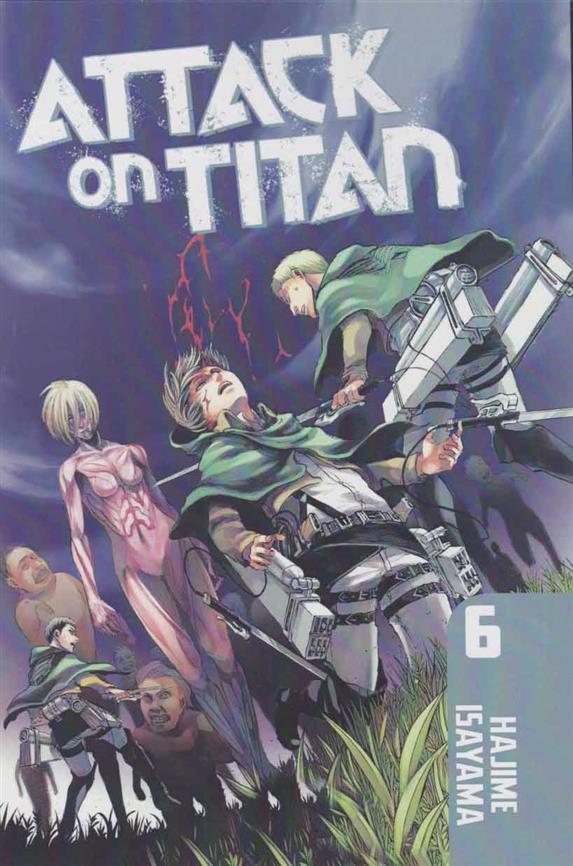 کتاب مجموعه مانگا : Attack On Titan 6