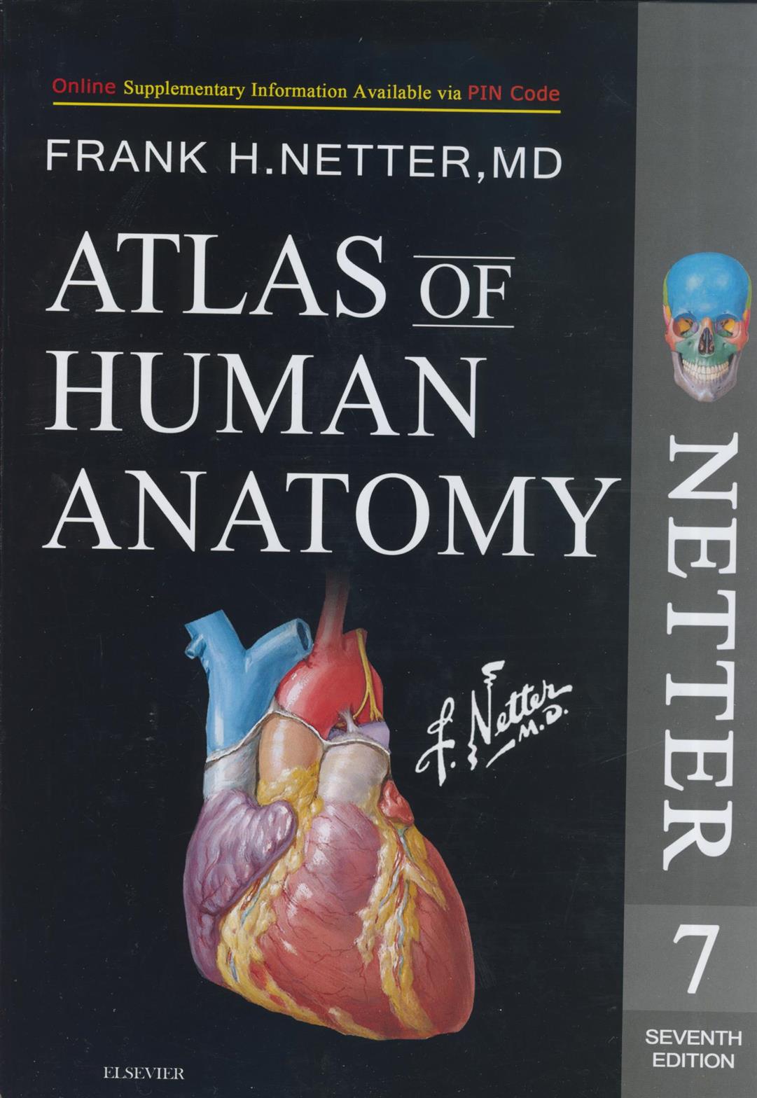 کتاب Netter Atlas of Human Anatomy;